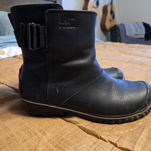 Sorel Black Winter Boots